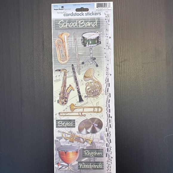 Music and Band Sticker Bundle of 5 Premium Sticker Packs - Picture 5 of 6